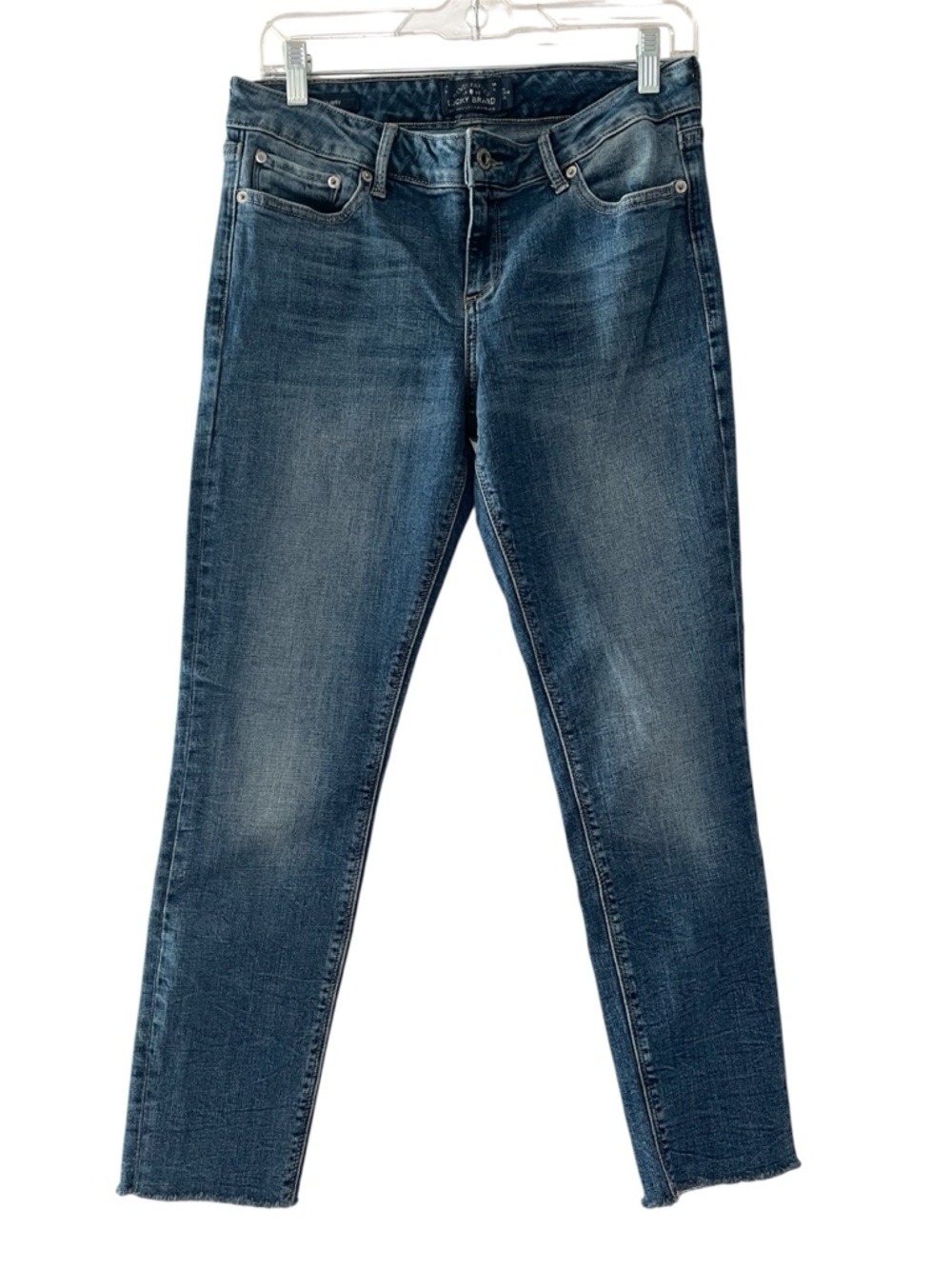 Lucky Brand Dark Blue Straight Leg Jeans